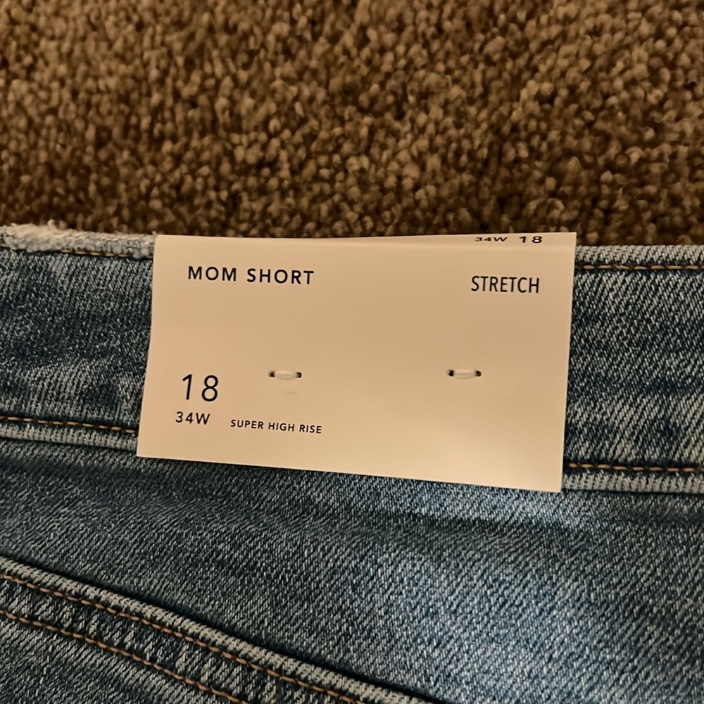NWT American Eagle Mom Jean Short - Picture 3 of 5